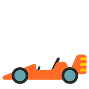 Emoji 🏎️ Auto Da Corsa su Google Android 7.0.
