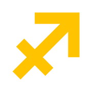 Emoji ♐ Segno Zodiacale Del Saggitario su Google Android 7.0.