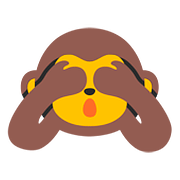 🙈 Emoji sich die Augen zuhaltendes Affengesicht Google Android 7.0.
