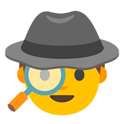 🕵️ Emoji Detektiv(in) Google Android 7.0.