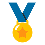 🏅 Emoji Medalha Esportiva na Google Android 7.0.