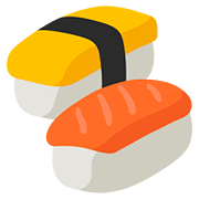 🍣 Emoji Sushi en Google Android 7.0.