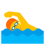 🏊 Emoji Persona Nadando en Google Android 7.0.