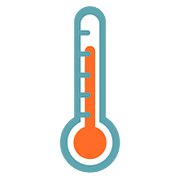 Émoji 🌡️ Thermomètre sur Google Android 7.0.