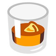 Emoji 🥃 Bicchiere Tumbler su Google Android 7.0.