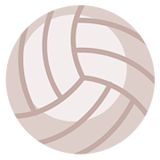 Émoji 🏐 Volley-ball sur Google Android 7.0.