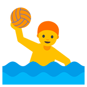 Émoji 🤽 Personne Jouant Au Water-polo sur Google Android 7.0.