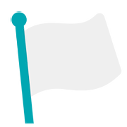 Emoji 🏳️ Bandiera Bianca su Google Android 7.0.