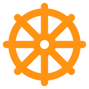 ☸️ Emoji Roda Do Dharma na Google Android 7.0.