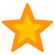 ⭐ Emoji Estrella Blanca Mediana en Google Android 7.0.