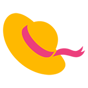 👒 Emoji Sombrero De Mujer en Google Android 7.0.