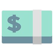 Emoji 💵 Banconota Dollaro su Google Android 7.1.