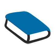 📘 Emoji Livro Azul na Google Android 7.1.