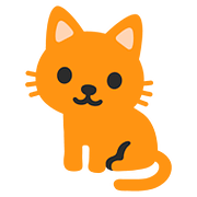 Emoji 🐈 Gatto su Google Android 7.1.
