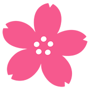 Émoji 🌸 Fleur De Cerisier sur Google Android 7.1.