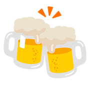 🍻 Emoji Jarras De Cerveza Brindando en Google Android 7.1.