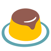 Émoji 🍮 Crème Renversée sur Google Android 7.1.
