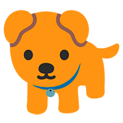 🐕 Emoji Perro en Google Android 7.1.