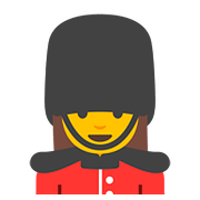 Émoji 💂‍♀️ Garde Femme sur Google Android 7.1.