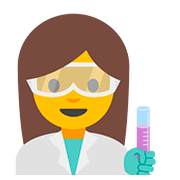 👩‍🔬 Emoji Cientista Mulher na Google Android 7.1.