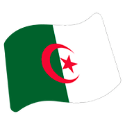 🇩🇿 Emoji Bandera: Argelia en Google Android 7.1.