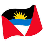 Émoji 🇦🇬 Drapeau : Antigua-et-Barbuda sur Google Android 7.1.