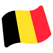 🇧🇪 Emoji Bandeira: Bélgica na Google Android 7.1.
