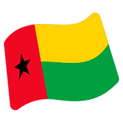 🇬🇼 Emoji Bandeira: Guiné-Bissau na Google Android 7.1.