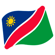 🇳🇦 Emoji Bandeira: Namíbia na Google Android 7.1.