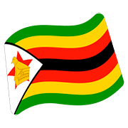 🇿🇼 Emoji Bandera: Zimbabue en Google Android 7.1.