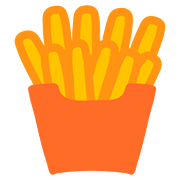 🍟 Emoji Pommes Frites Google Android 7.1.