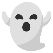 Emoji 👻 Fantasma su Google Android 7.1.