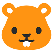 Émoji 🐹 Hamster sur Google Android 7.1.