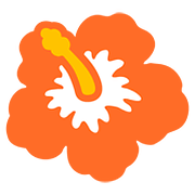 🌺 Emoji Flor De Hibisco en Google Android 7.1.