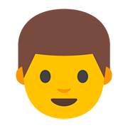 👨 Emoji Mann Google Android 7.1.