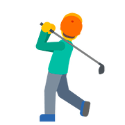 🏌️‍♂️ Emoji Hombre Jugando Al Golf en Google Android 7.1.