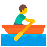 🚣‍♂️ Emoji Mann im Ruderboot Google Android 7.1.