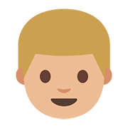 👨🏼 Emoji Hombre: Tono De Piel Claro Medio en Google Android 7.1.