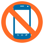 Émoji 📵 Téléphones Portables Interdits sur Google Android 7.1.