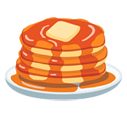 Emoji 🥞 Pancake su Google Android 7.1.