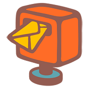 Émoji 📮 Boîte Aux Lettres sur Google Android 7.1.