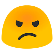 Emoji 😡 Broncio su Google Android 7.1.