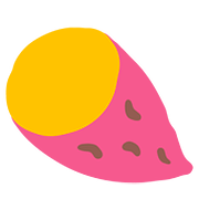 🍠 Emoji geröstete Süßkartoffel Google Android 7.1.