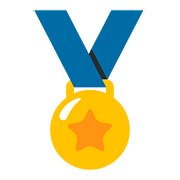 🏅 Emoji Medalla Deportiva en Google Android 7.1.