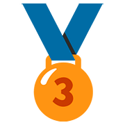 Émoji 🥉 Médaille De Bronze sur Google Android 7.1.