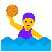🤽‍♀️ Emoji Mulher Jogando Polo Aquático na Google Android 7.1.