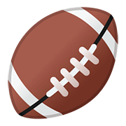Emoji 🏈 Football Americano su Google Android 8.0.