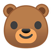 🐻 Emoji Rosto De Urso na Google Android 8.0.