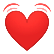 💓 Emoji schlagendes Herz Google Android 8.0.