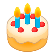 Émoji 🎂 Gâteau D’anniversaire sur Google Android 8.0.